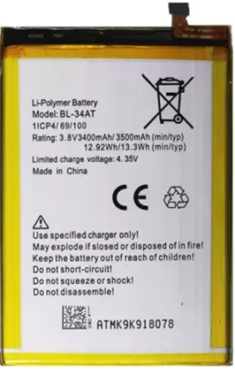 TECNO K9 BATTERY(34AT)