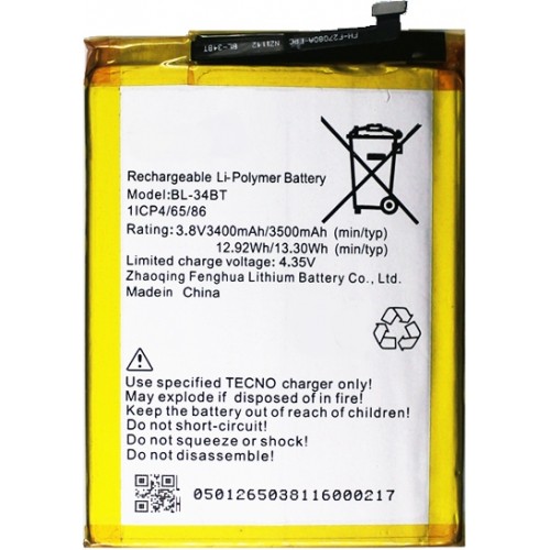 TECNO KA7 BATTERY (BL-34BT)