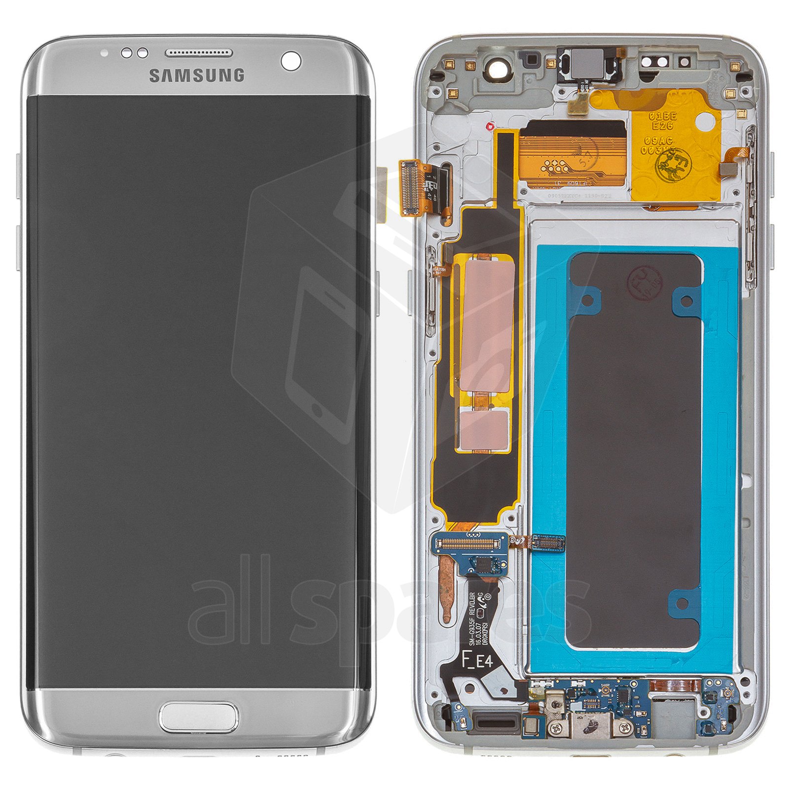 SAMSUNG/G935 S7 EDGE COMP LCD ORG