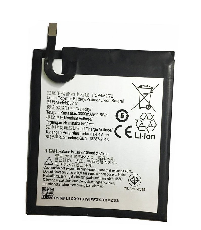 LENOVO K6 BATTERY(BL267)