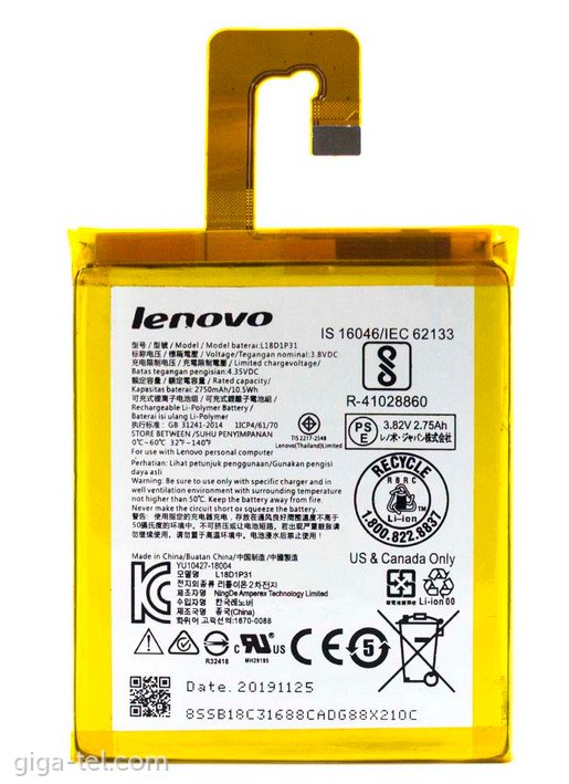 LENOVO XZ BATTERY
