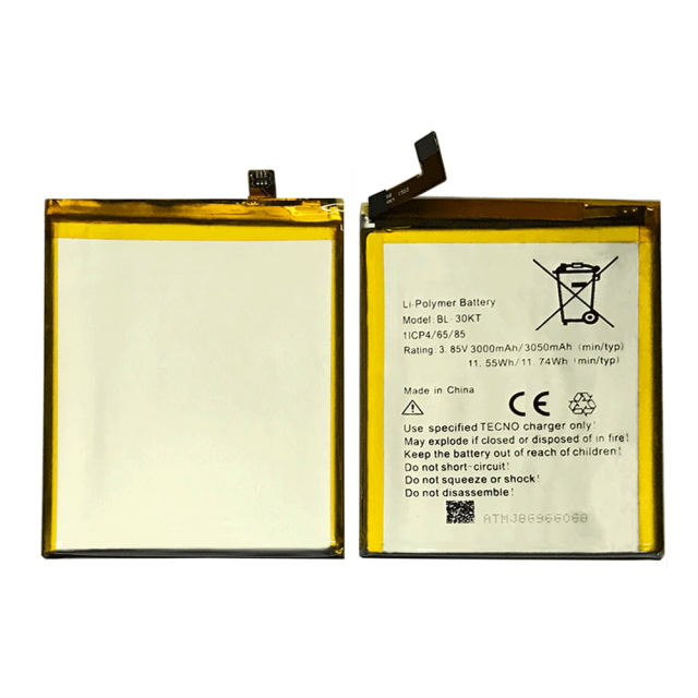 TECNO J8 BATTERY(30KT)
