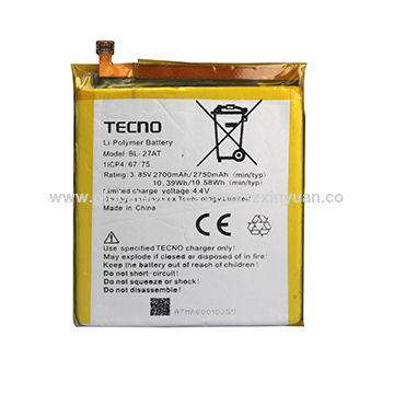 TECNO PHANTOM 6 (BL-27AT) BATTERY