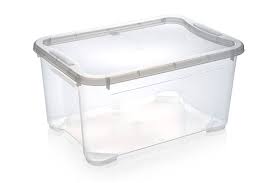 CLEAR PLASTIC CONTAINER