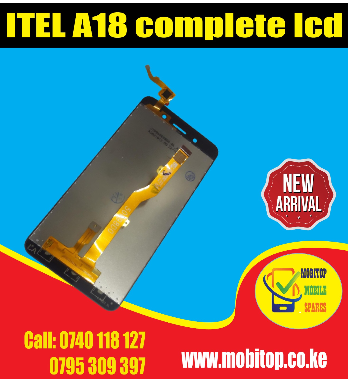 ITEL A18 COMP LCD