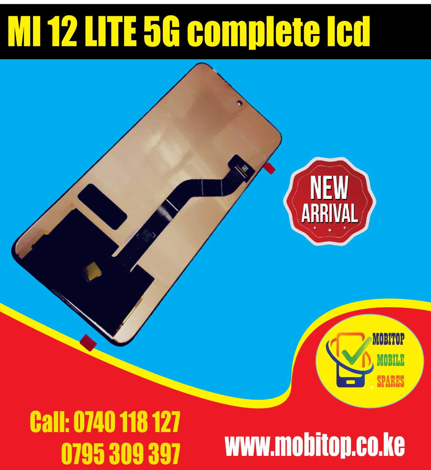 REDMI XIOMI 12 LITE 5G COMP LCD